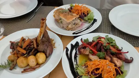 Platos Alentejanos en Casa Amarela Platos Alentejanos en Casa Amarela