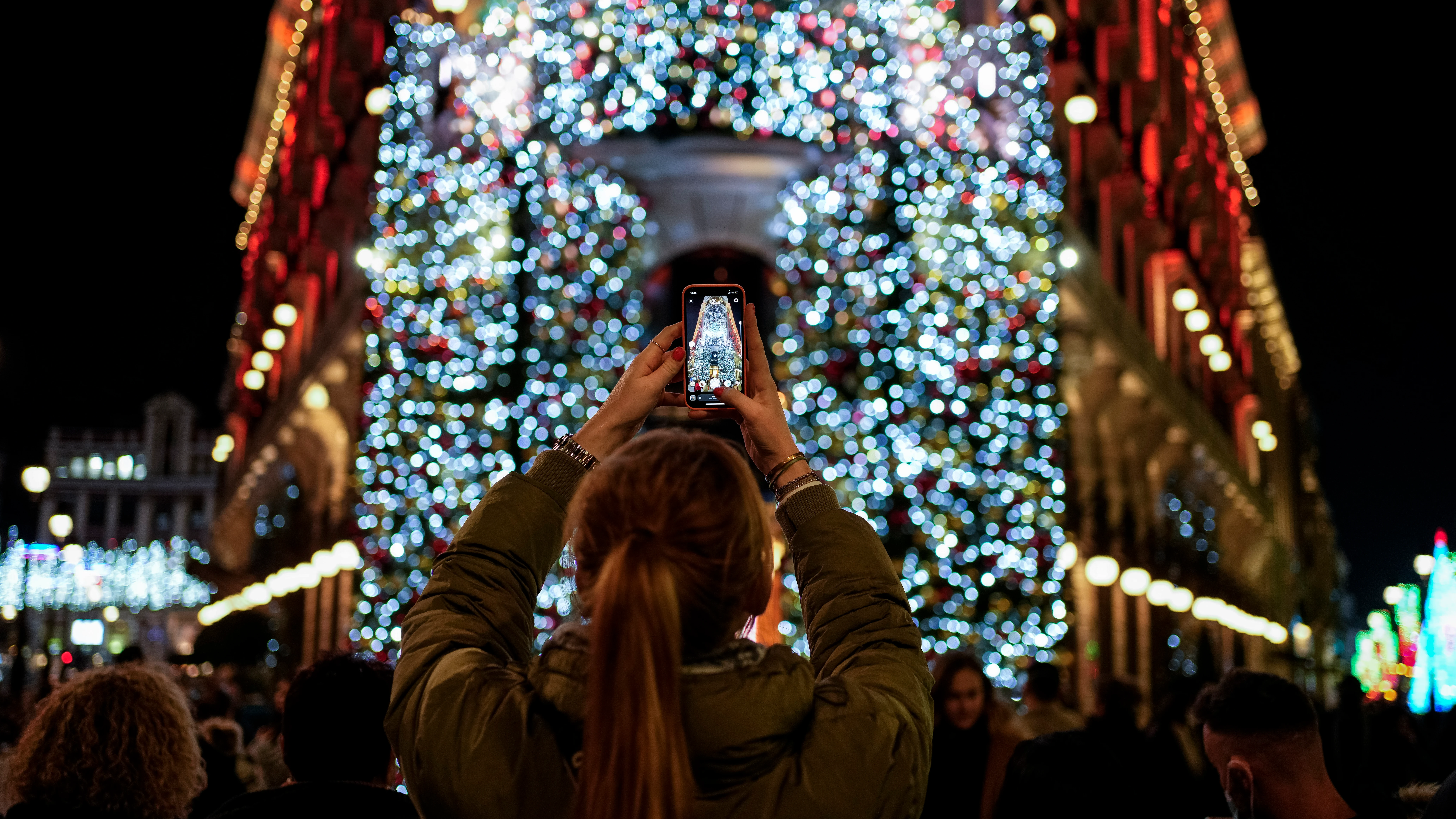 Las luces de Navidad en Madrid