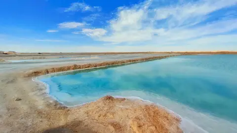 Oasis de Siwa, en el Sahara Oasis de Siwa, en el Sahara