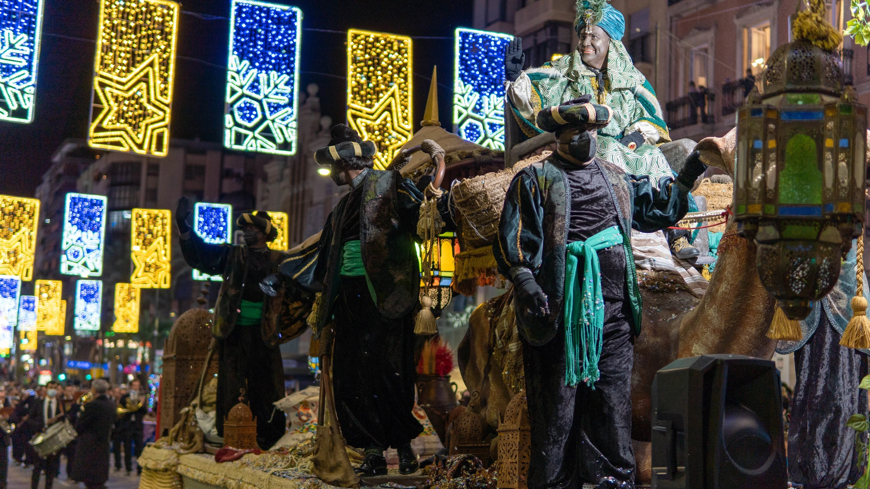 Cabalgata de los Reyes Magos de Alicante.