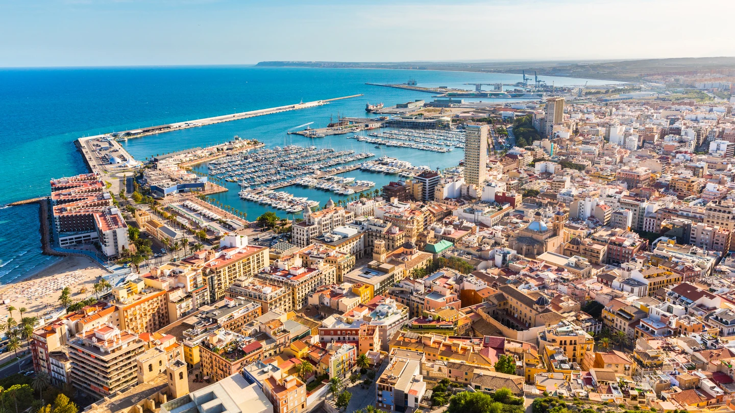 Vista panorámica de Alicante ciudad Vista panorámica de Alicante ciudad