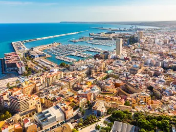 Vista panorámica de Alicante ciudad Vista panorámica de Alicante ciudad
