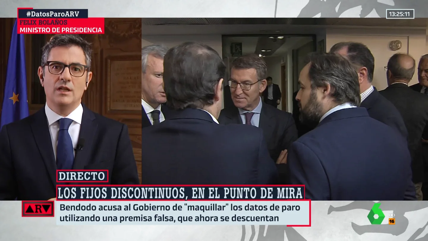 Félix Bolaños, ministro de Presidencia. Bolaños