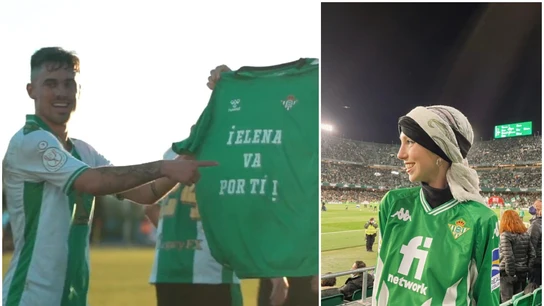 Encomiable dedicatoria del Betis a Elena Huelva tras marcar en Copa del Rey Encomiable dedicatoria del Betis a Elena Huelva tras marcar en Copa del Rey
