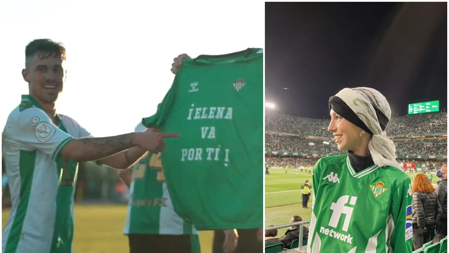 Encomiable dedicatoria del Betis a Elena Huelva tras marcar en Copa del Rey Encomiable dedicatoria del Betis a Elena Huelva tras marcar en Copa del Rey