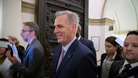 El líder republicano de la Cámara de Representantes, Kevin McCarthy El líder republicano de la Cámara de Representantes, Kevin McCarthy