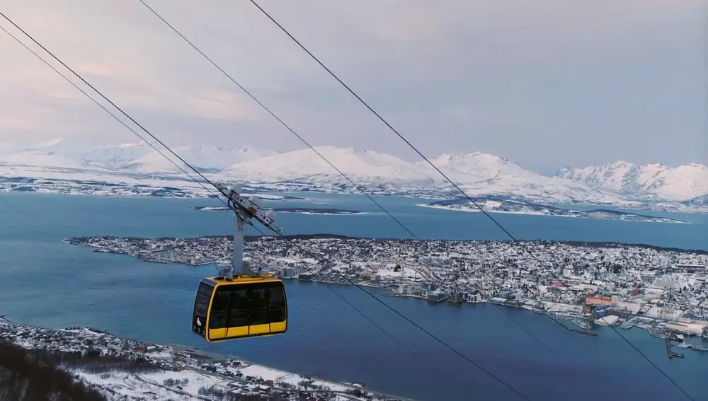 Teleférico en Tromso