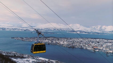 Teleférico en Tromso