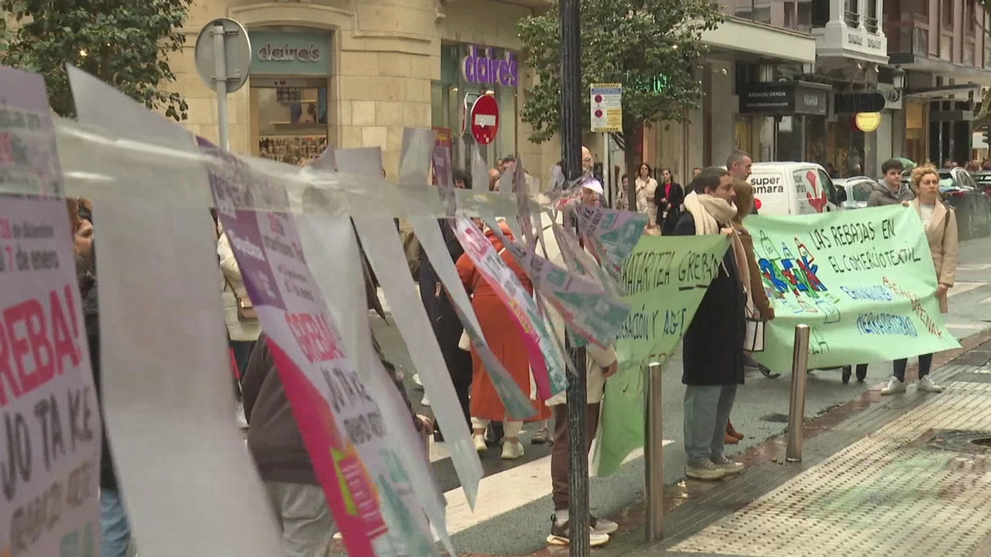 Huelgas en el sector textil: denuncian la precariedad y temporalidad del sector y exigen más personal Huelgas en el sector textil: denuncian la precariedad y temporalidad del sector y exigen más personal