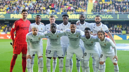 Once del Real Madrid ante el Villarreal sin españoles Once del Real Madrid ante el Villarreal sin españoles