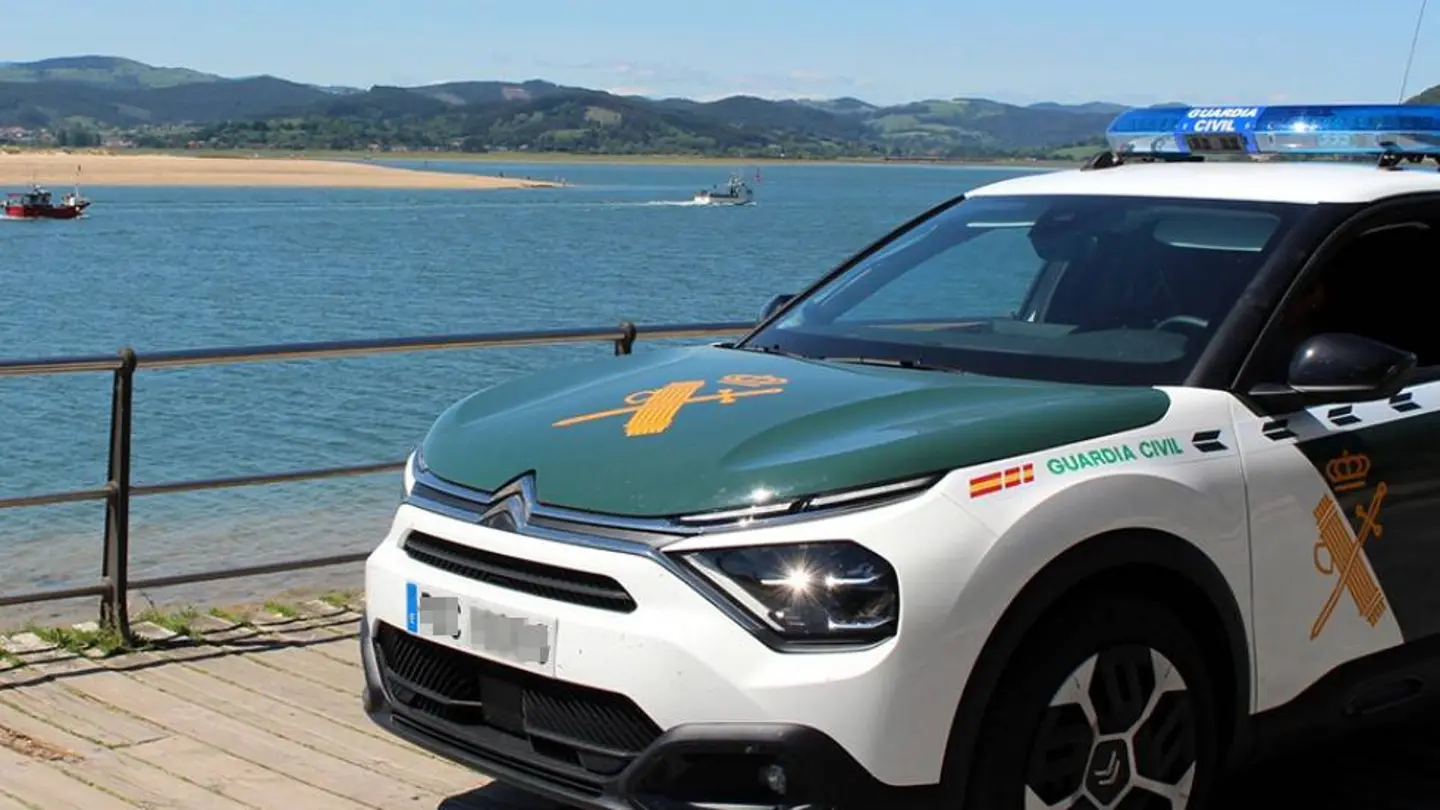 Imagen de archivo de un vehículo de la Guardia Civil. Imagen de archivo de un vehículo de la Guardia Civil.