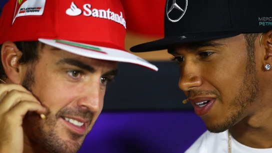 Fernando Alonso y Lewis Hamilton Fernando Alonso y Lewis Hamilton