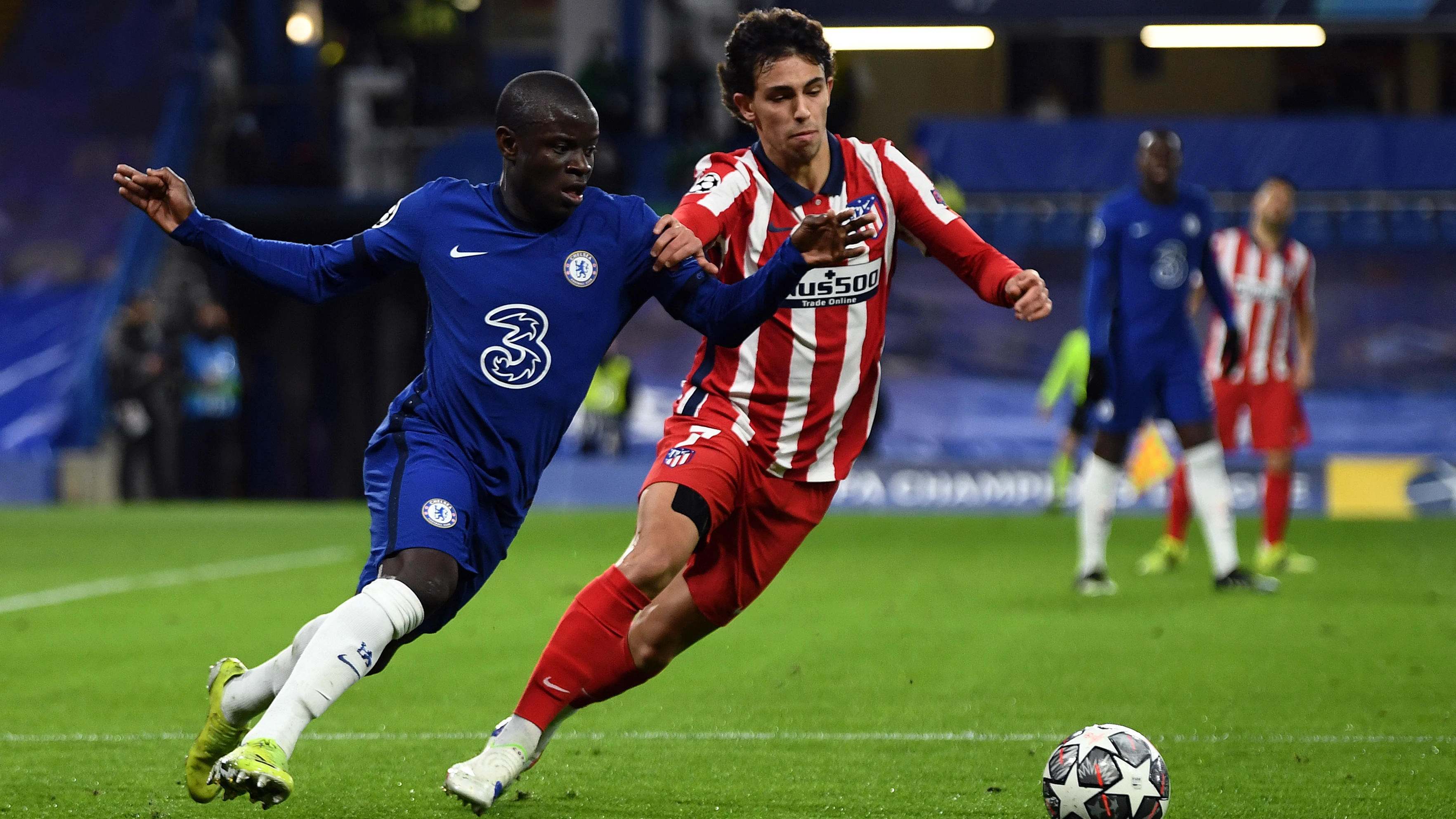 Kanté y Joao Félix