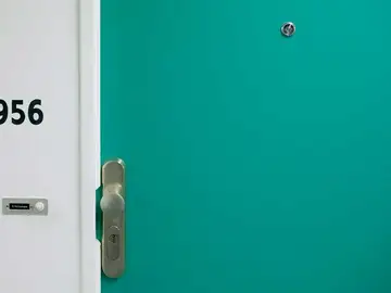 Mirilla en la puerta Mirilla en la puerta