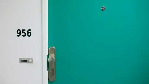 Mirilla en la puerta Mirilla en la puerta