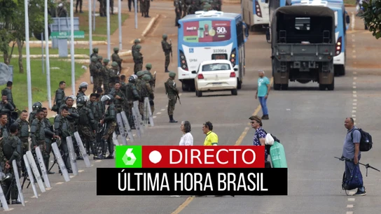 La última hora del asalto al Congreso de Brasil, en directo La última hora del asalto al Congreso de Brasil, en directo