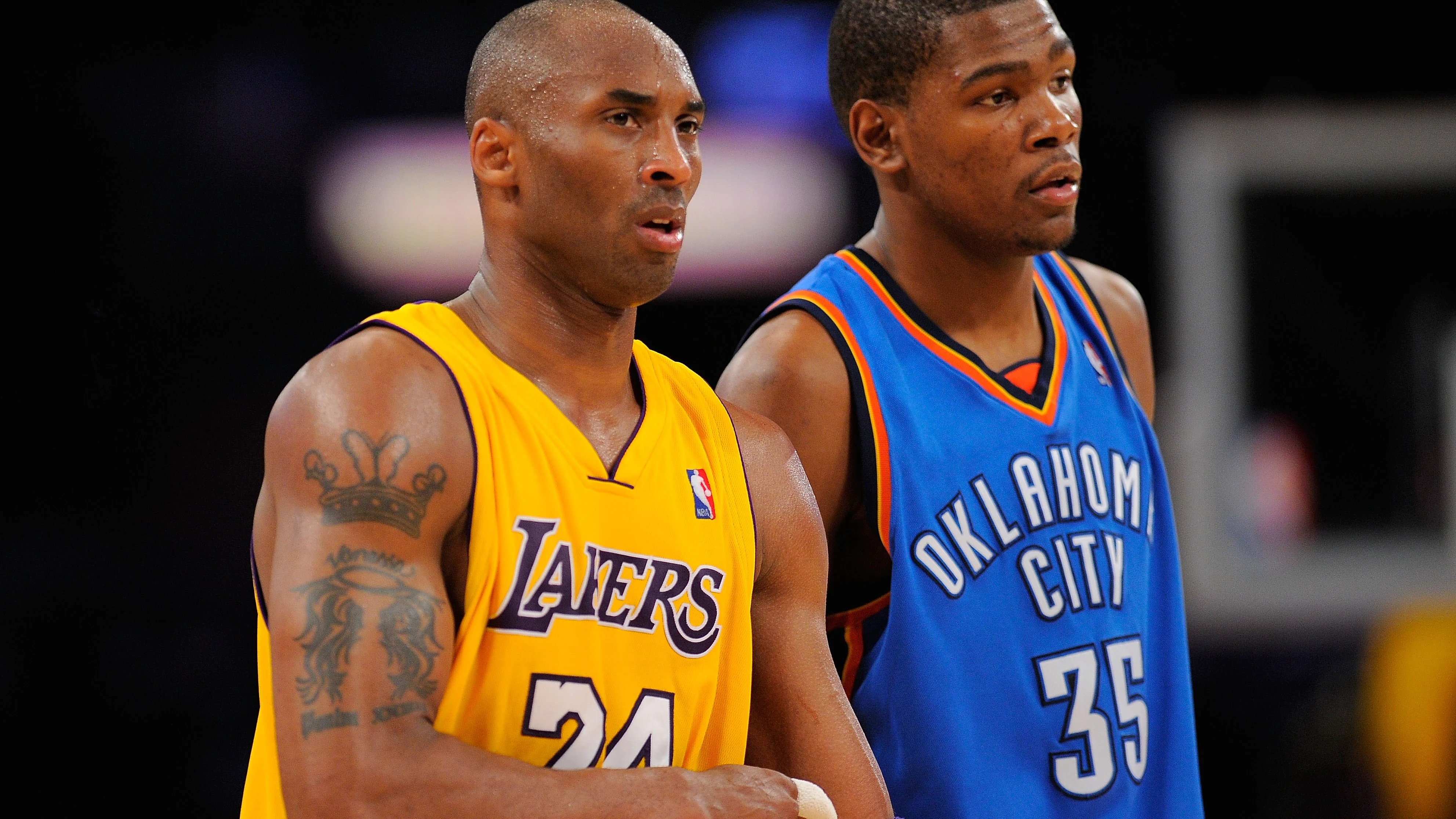 Kobe Bryant y Kevin Durant 