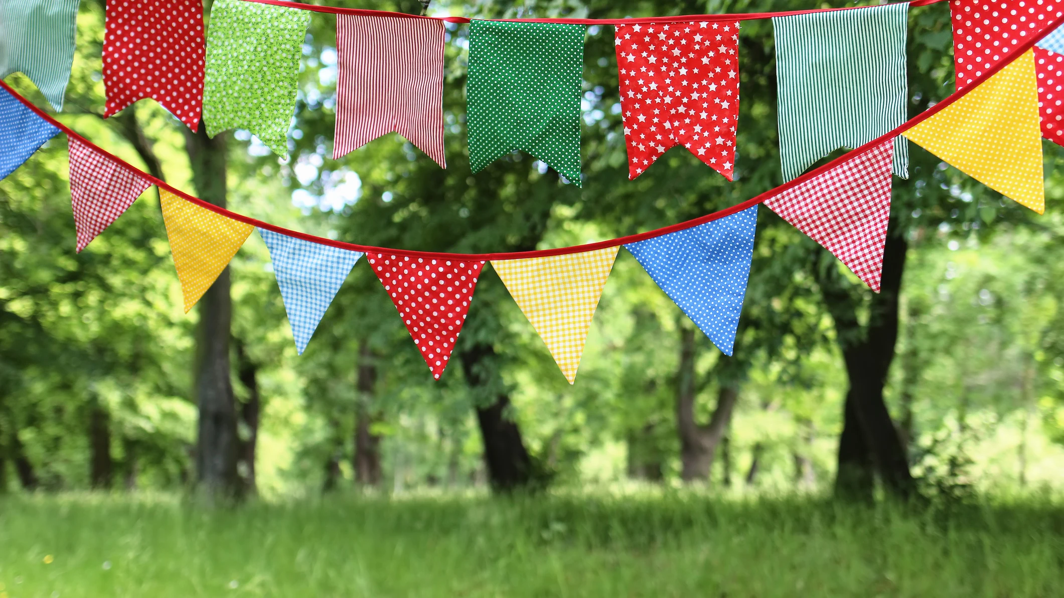 Imagen de un cumpleaños en un parque Imagen de un cumpleaños en un parque