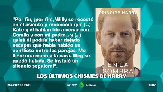 El príncipe Harry, contra Camila en su libro de memorias: la acusa de haber filtrado chismes a la prensa El príncipe Harry, contra Camila en su libro de memorias: la acusa de haber filtrado chismes a la prensa