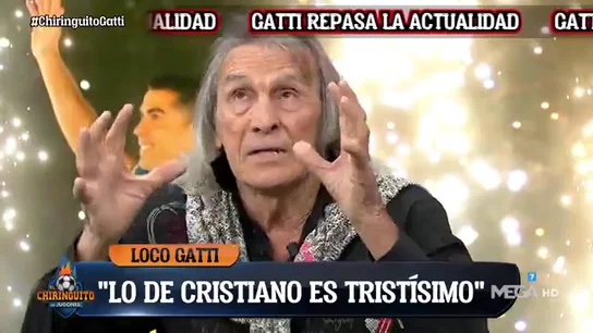 La opinión de 'Loco' Gatti sobre Cristiano Ronaldo: "Es tristísimo..." La opinión de 'Loco' Gatti sobre Cristiano Ronaldo: "Es tristísimo..."
