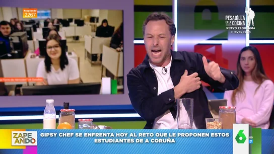 El impactante momento en el que a Gipsy Chef se le sale el hombro en directo y abandona el plató El impactante momento en el que a Gipsy Chef se le sale el hombro en directo y abandona el plató