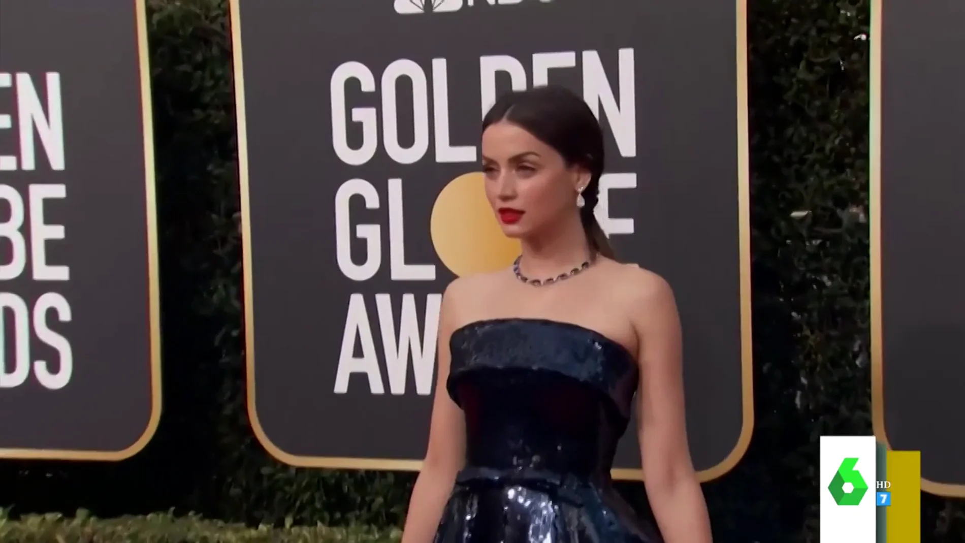 Este fue el vestido de Ana de Armas en los Globos de Oro 2020 que impactó a  Josie: 