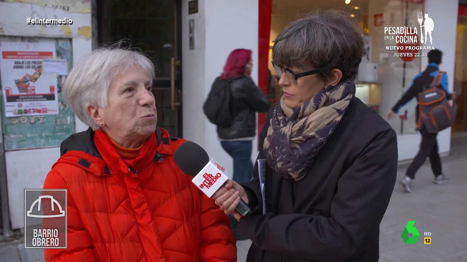 La tajante respuesta de una vecina de un barrio obrero sobre los idiomas que habla: "Ninguno, el español y mal"