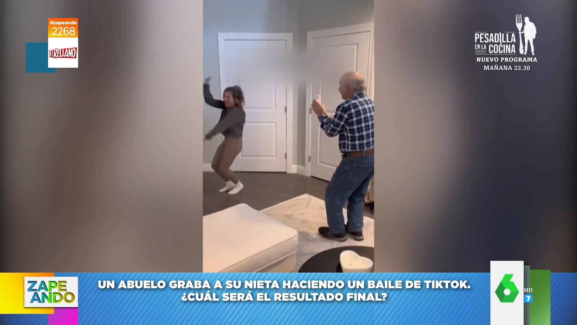 Estas son las consecuencias de pedirle a tu abuelo que te grabe bailando tik toks 