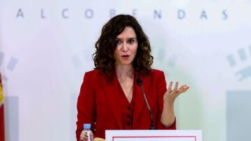 La presidenta de la Comunidad de Madrid, Isabel Díaz Ayuso