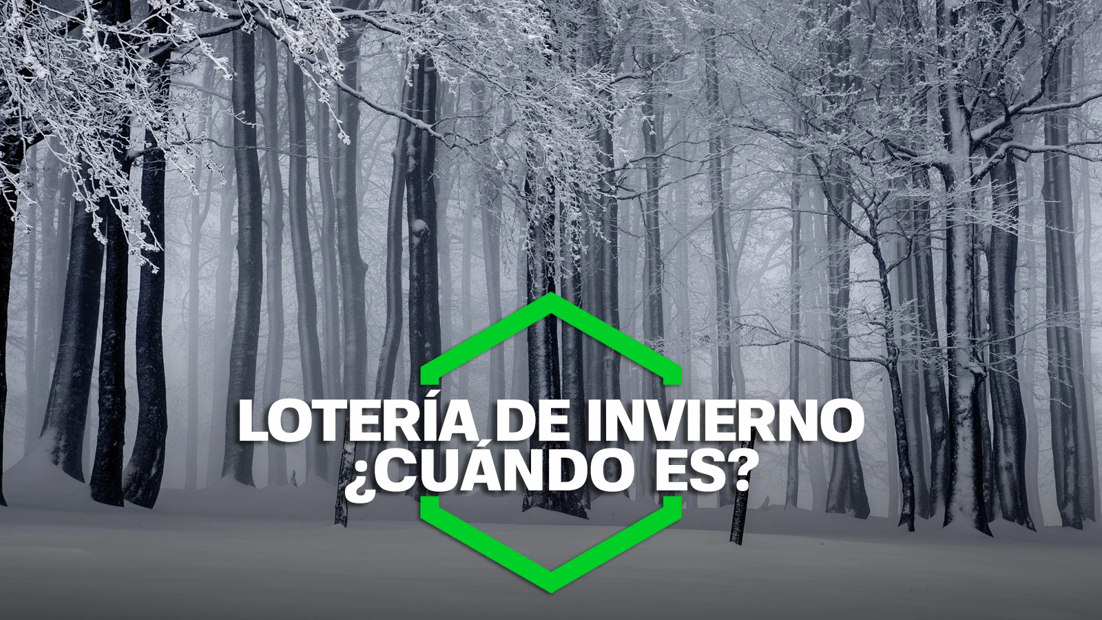 Cuándo es el sorteo de la Lotería de Invierno
