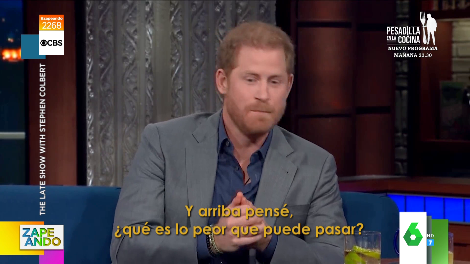 Así explica el príncipe Harry por qué tardó semanas en darse cuenta de que  se le había congelado el pene