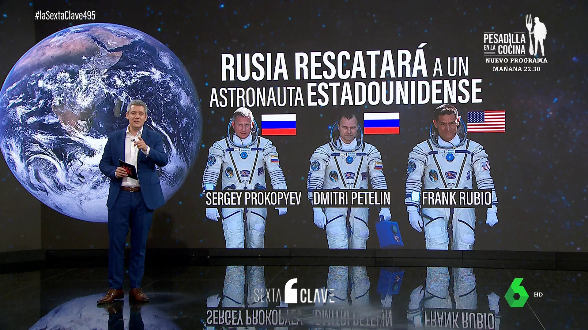 Rescate de astronautas