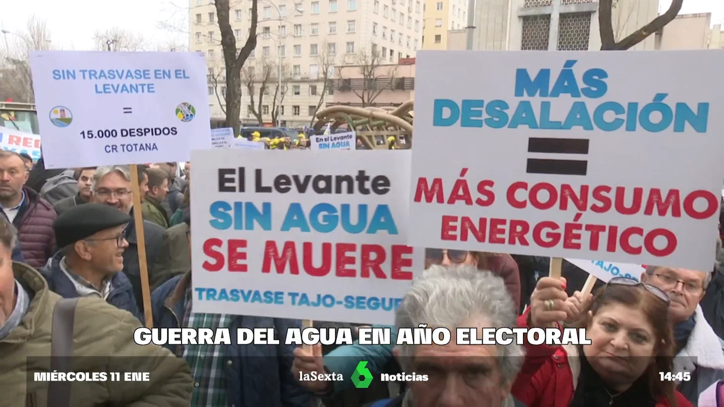 Protesta de regantes Protesta de regantes