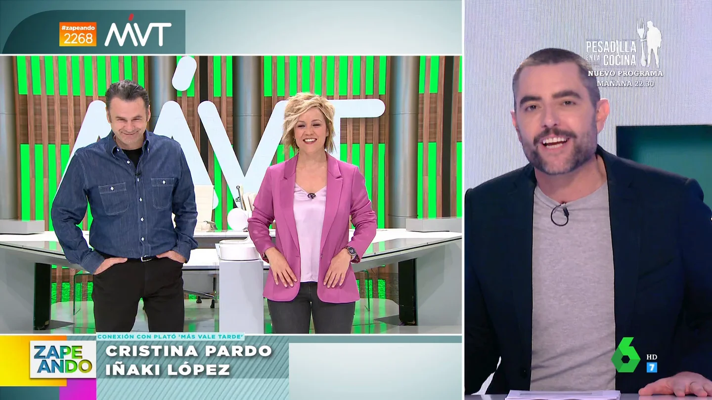 Dani Mateo, Iñaki López y Cristina Pardo analizan la marcha de Froilán a Abu Dabi: "El abuelo tiene un plan" Dani Mateo, Iñaki López y Cristina Pardo analizan la marcha de Froilán a Abu Dabi: "El abuelo tiene un plan"