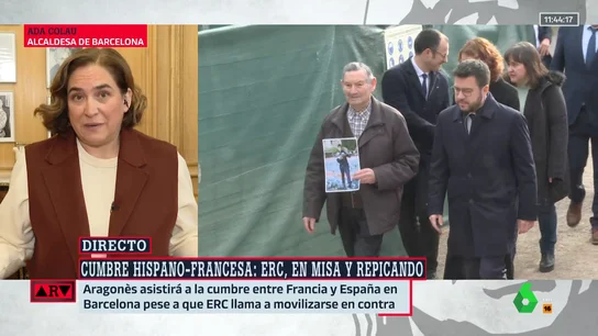 La alcaldesa de Barcelona, Ada Colau La alcaldesa de Barcelona, Ada Colau