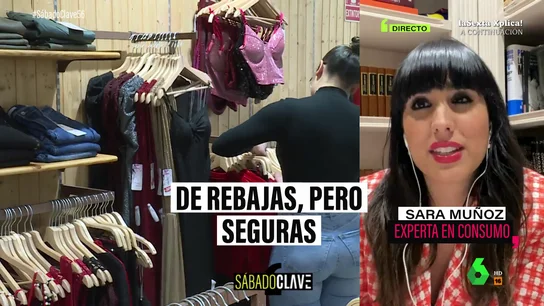 La advertencia de una experta en rebajas: "Pueden cambiar las condiciones de pago y la política de devoluciones" La advertencia de una experta en rebajas: "Pueden cambiar las condiciones de pago y la política de devoluciones"