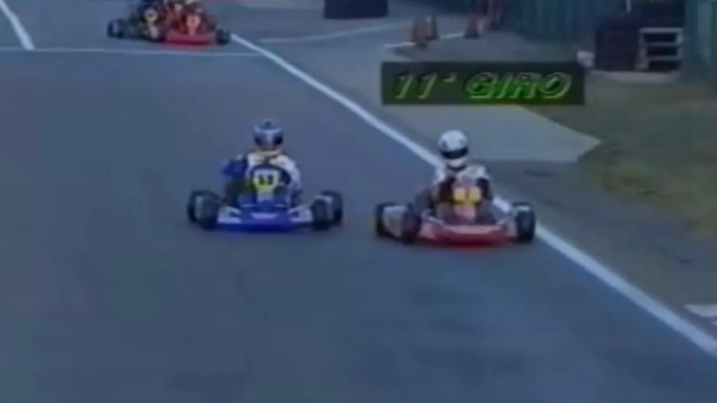 Fernando Alonso comparte una carrera suya con 18 años Fernando Alonso comparte una carrera suya con 18 años