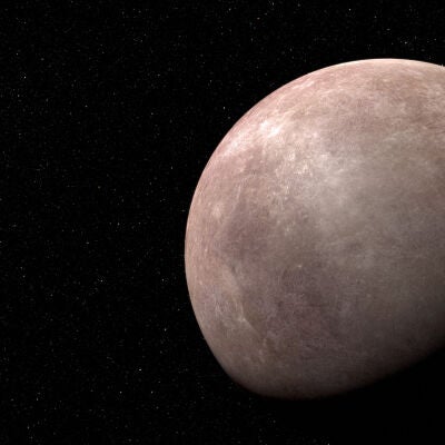 Ilustración del exoplaneta LHS 475 b