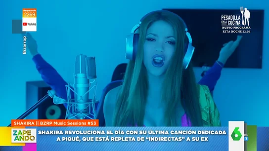 La reacción viral de Jordi Évole al escuchar la canción de Shakira y Bizarrap con dardos a Gerard Piqué La reacción viral de Jordi Évole al escuchar la canción de Shakira y Bizarrap con dardos a Gerard Piqué