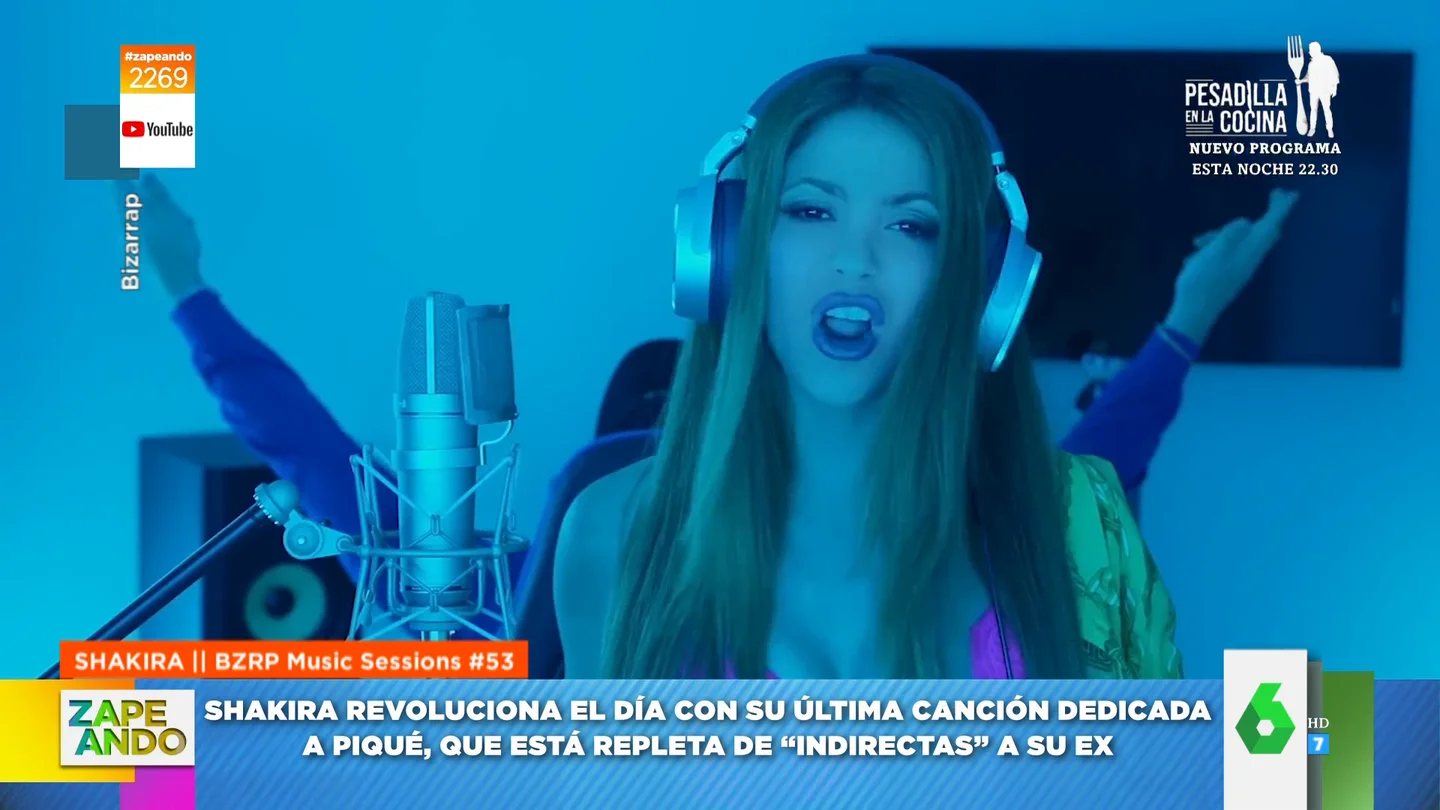 La reacción viral de Jordi Évole al escuchar la canción de Shakira y Bizarrap con dardos a Gerard Piqué La reacción viral de Jordi Évole al escuchar la canción de Shakira y Bizarrap con dardos a Gerard Piqué