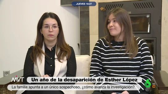 El dolor de la familia de Esther López mientras Óscar sigue en libertad: "Es muy duro que esté viviendo su vida tranquilamente" El dolor de la familia de Esther López mientras Óscar sigue en libertad: "Es muy duro que esté viviendo su vida tranquilamente"