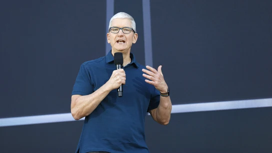 El jefe de Apple, Tim Cook, en una fotografía de archivo El jefe de Apple, Tim Cook, en una fotografía de archivo