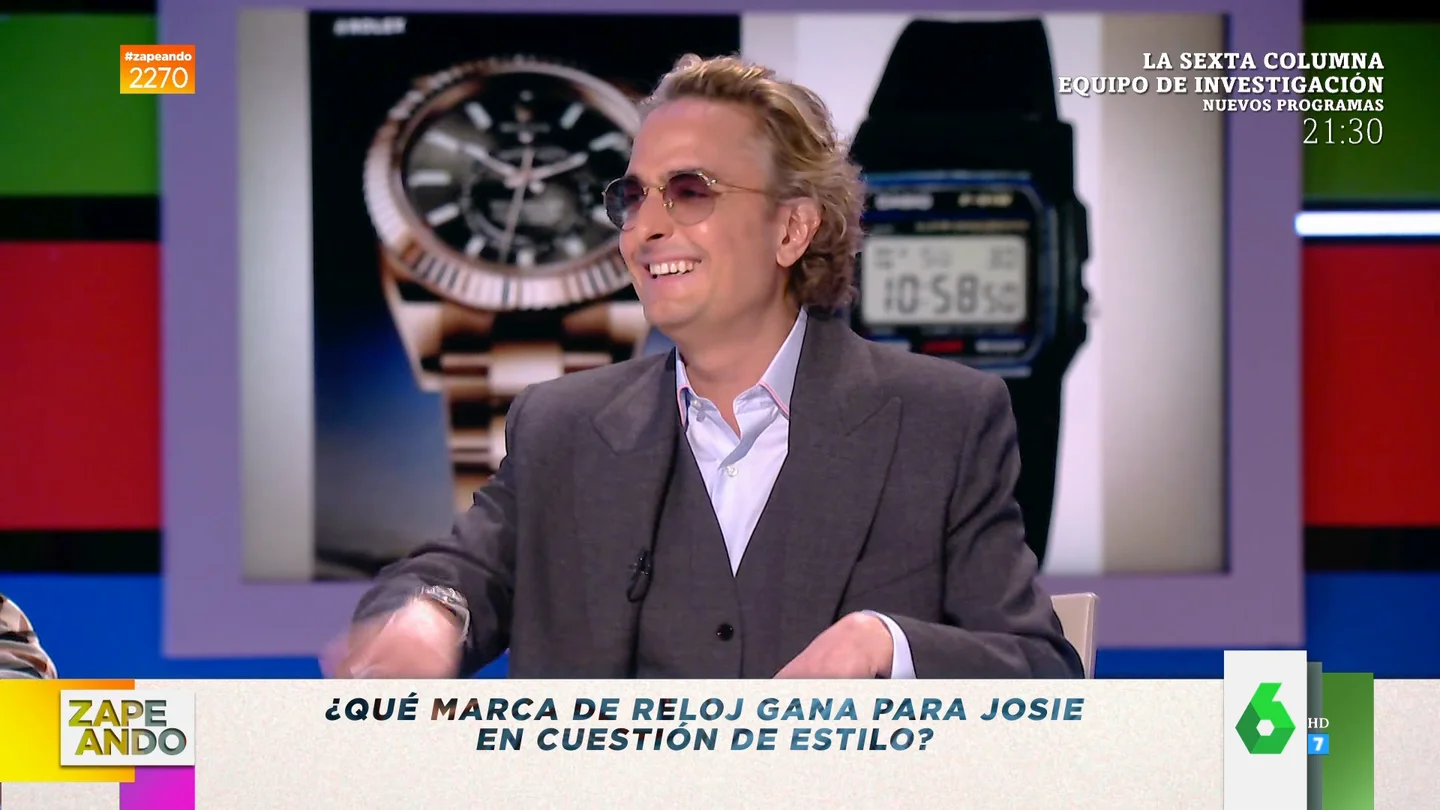 ¿Casio o Rolex? Josie lo tiene claro ¿Casio o Rolex? Josie lo tiene claro