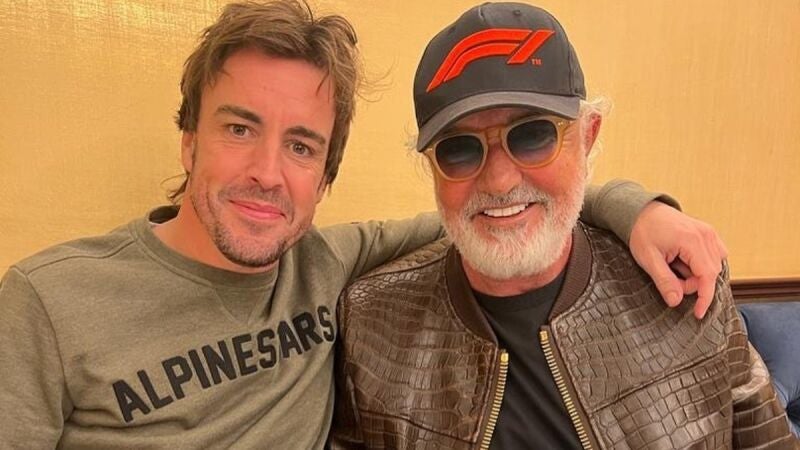 Fernando Alonso y Flavio Briatore