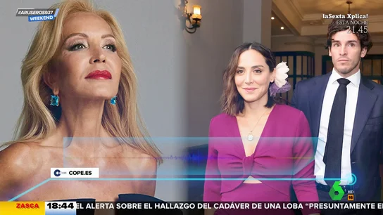Carmen Lomana analiza la reconciliación de Tamara Falcó e Íñigo Onieva. "Esta pareja me aburre que me mata" Carmen Lomana analiza la reconciliación de Tamara Falcó e Íñigo Onieva. "Esta pareja me aburre que me mata"