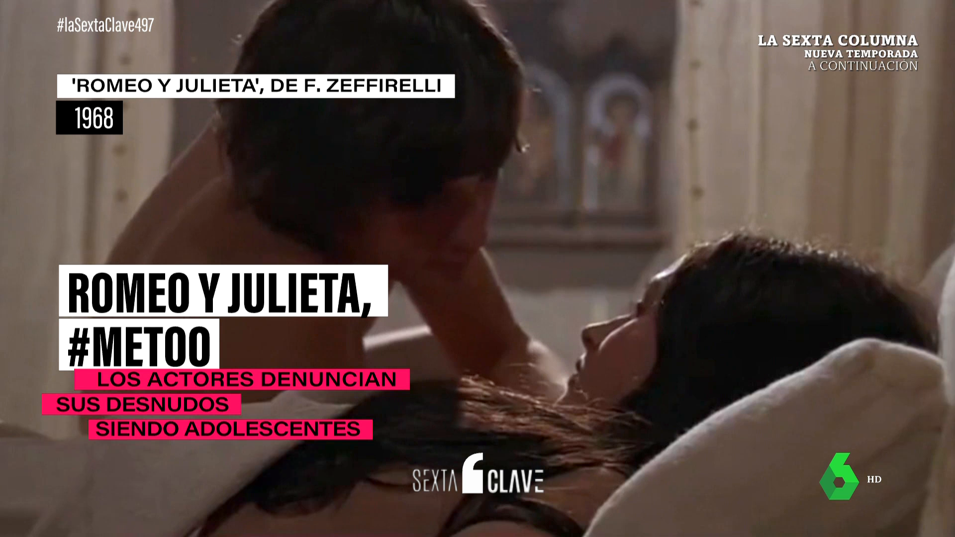 Explotación sexual en Romeo y Julieta: los actores denuncian a Paramount  por una escena de desnudo