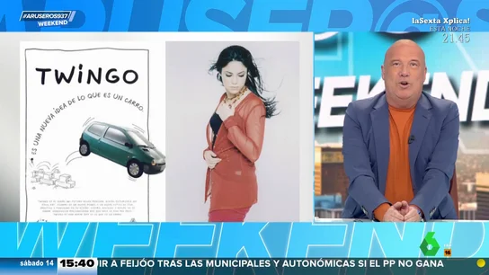 Shakira usó un reloj Casio y fue la imagen de Twingo en 1995 Shakira usó un reloj Casio y fue la imagen de Twingo en 1995