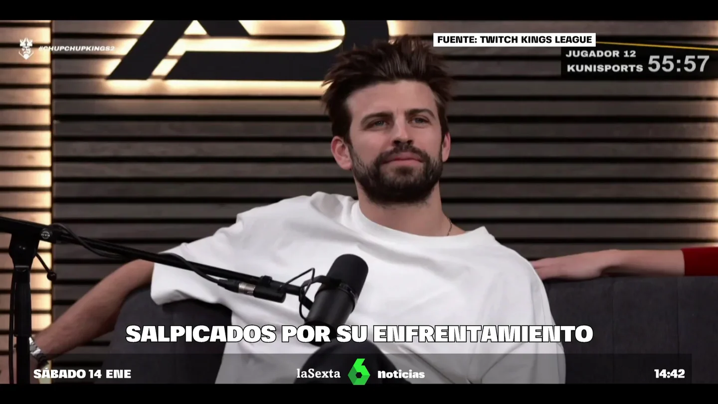 Piqué le devuelve los dardos a Shakira: "Casio nos ha mandado relojes y tenemos un acuerdo con Twingo" Piqué le devuelve los dardos a Shakira: "Casio nos ha mandado relojes y tenemos un acuerdo con Twingo"