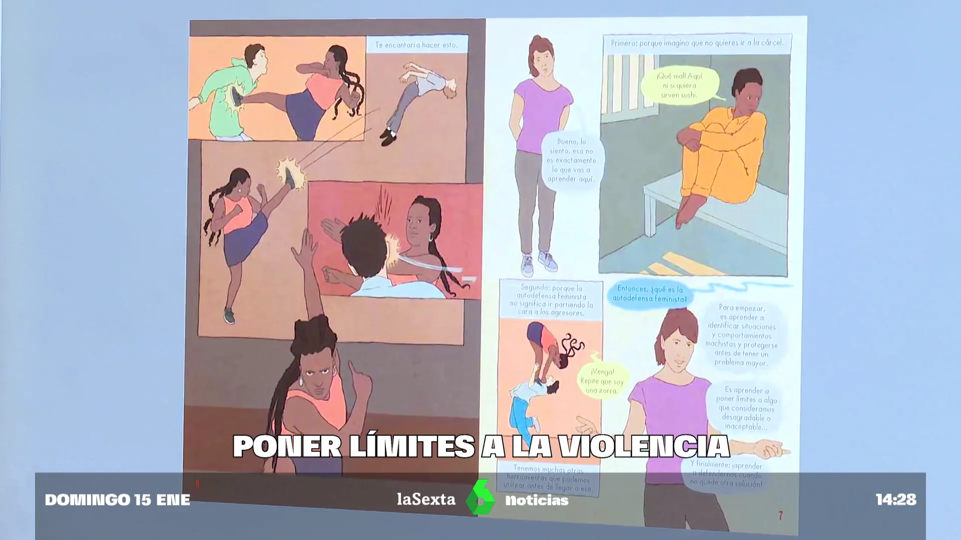 ''¡Basta!'', el cómic que enseña a las adolescentes a identificar y evitar comportamientos machistas