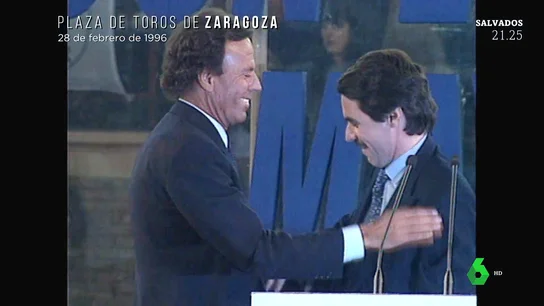 El día que Julio Iglesias aunó más de 50.000 personas para apoyar a Aznar: "No va a haber mejor presidente" El día que Julio Iglesias aunó más de 50.000 personas para apoyar a Aznar: "No va a haber mejor presidente"